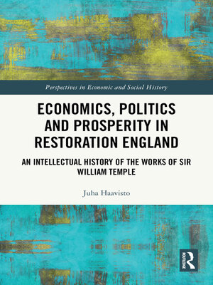 cover image of Economics, Politics and Prosperity in Restoration England
